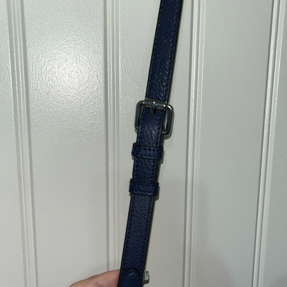 Vince Camuto Snake Embossed Leather Tote -Emely BLUE MULTI - Picture 11 of 16